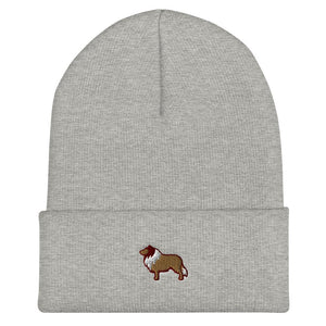 Rough Collie Cuffed Beanie - Cute Dose