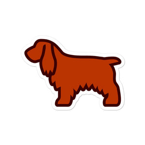 Cocker Spaniel Bubble-free stickers - Cute Dose