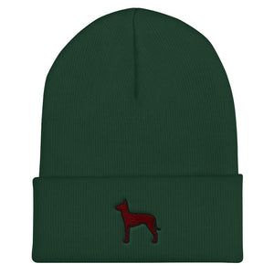 Xoloitzcuintli Cuffed Beanie - Cute Dose