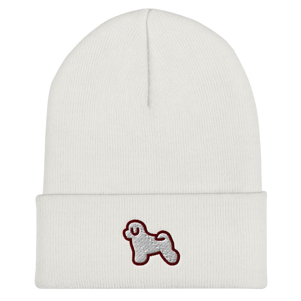 Bichon Frise Cuffed Beanie - Cute Dose