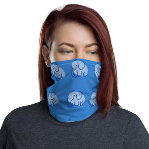 Elephant Print Neck Gaiter - Cute Dose