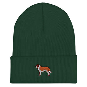 St. Bernard Cuffed Beanie - Cute Dose