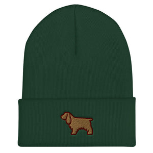 Cocker Spaniel Cuffed Beanie - Cute Dose