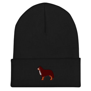 Bernese Mountain Dog Cuffed Beanie - Cute Dose