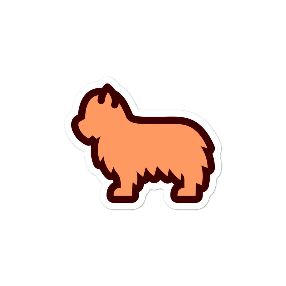 Yorkshire Terrier Bubble-free stickers - Cute Dose