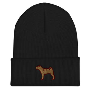 Sharpei Cuffed Beanie - Cute Dose