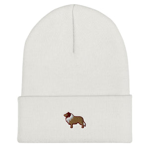 Rough Collie Cuffed Beanie - Cute Dose