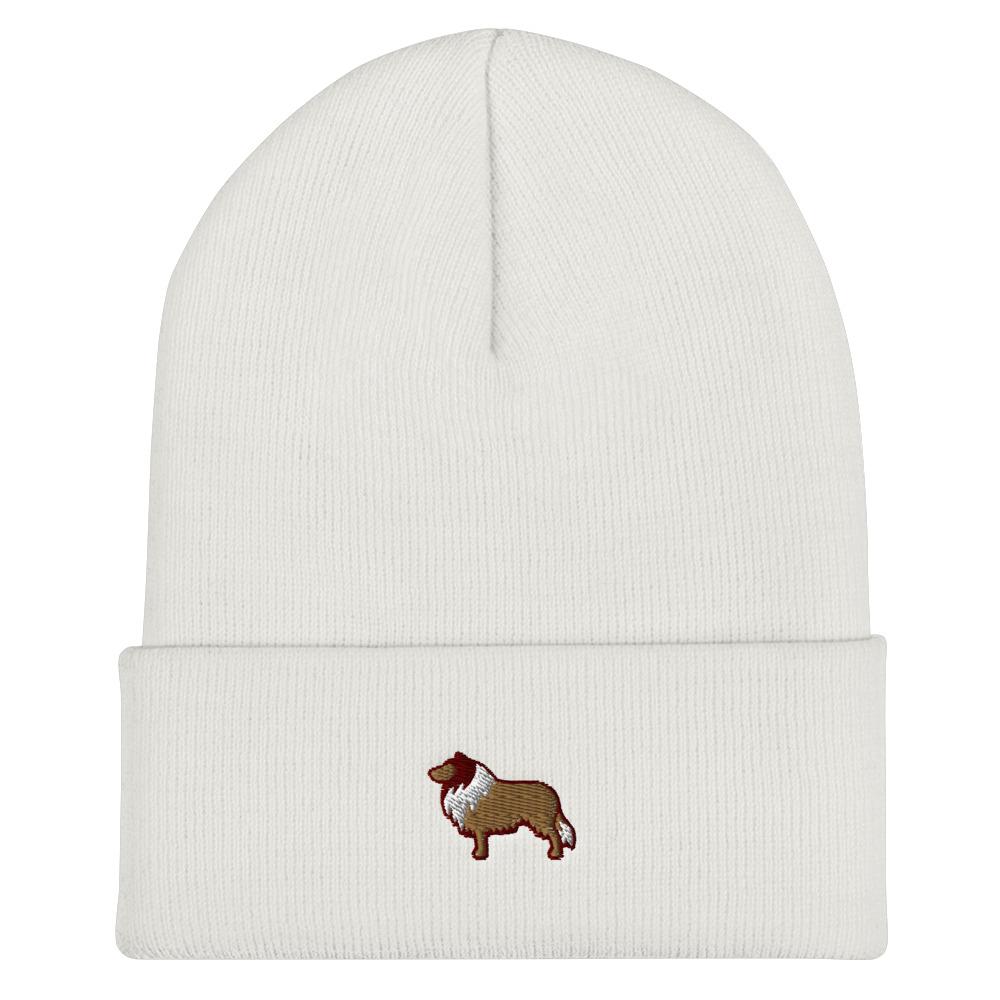 Rough Collie Cuffed Beanie - Cute Dose