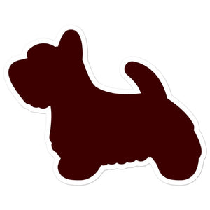 Scottish Terrier Bubble-free stickers - Cute Dose