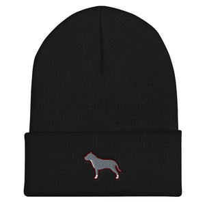 Pit Bull Cuffed Beanie - Cute Dose