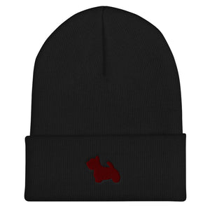 Scottish Terrier Cuffed Beanie - Cute Dose