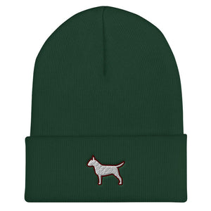 Bull Terrier Cuffed Beanie - Cute Dose