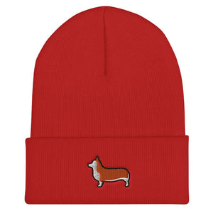 Corgi Cuffed Beanie - Cute Dose