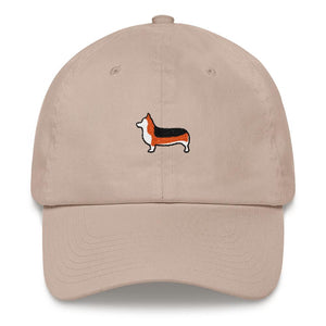 Tri-Color Corgi Dad hat - Cute Dose