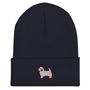 Maltese Cuffed Beanie - Cute Dose