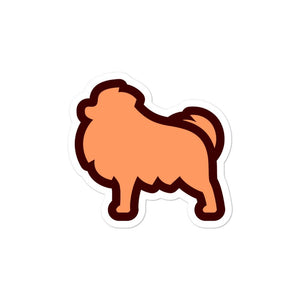 Pomeranian Bubble-free stickers - Cute Dose