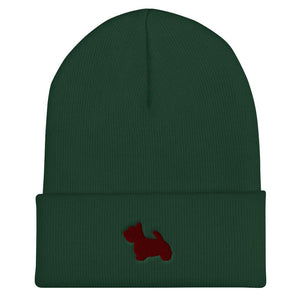 Scottish Terrier Cuffed Beanie - Cute Dose