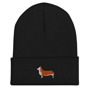 Corgi Cuffed Beanie - Cute Dose