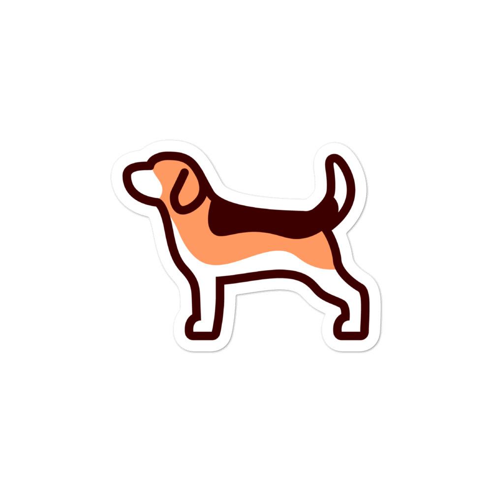 Beagle Bubble-free stickers - Cute Dose