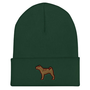 Sharpei Cuffed Beanie - Cute Dose