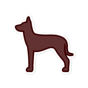 Xoloitzcuintli Bubble-free stickers - Cute Dose