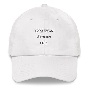 Corgi Butts Drive Me Nuts Dad Hat - Cute Dose