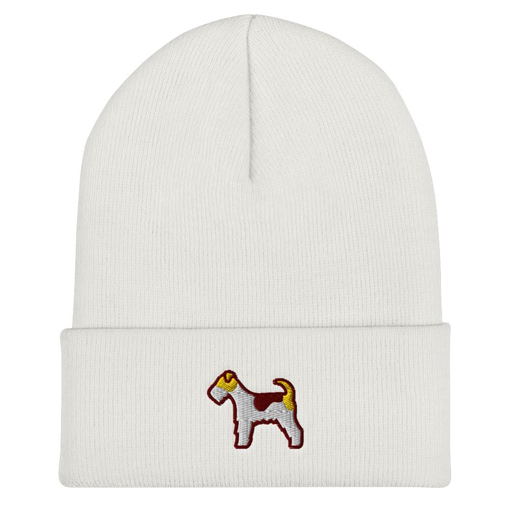 Fox Terrier Cuffed Beanie - Cute Dose