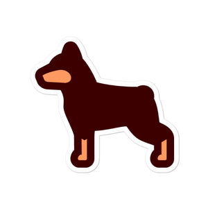 Miniature Pinscher Bubble-free stickers - Cute Dose