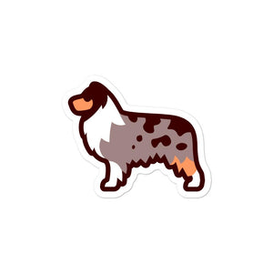 Australian Shepherd Bubble-free stickers - Cute Dose