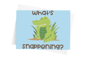 What's Snappening Greeting Card - Cute Dose